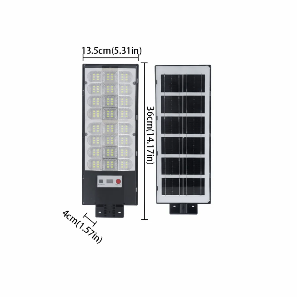 Waterproof Integrated Solar Street Light Intelligent Motion Detection Smart Motion Sensor Solar Security Light Integrated Design