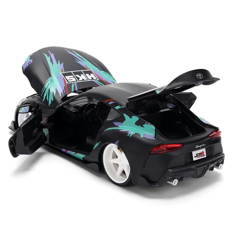 جادا JDM سبيكة 1:24 مقياس 2020 GR Supra محاكاة نموذج سيارة جمع عرض لعبة الهدايا التذكارية