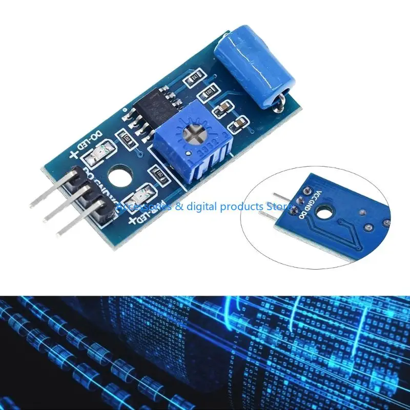 77JD 5Pcs SW420 Vibration Detection Sensory Module Motion Sensory Module Vibration