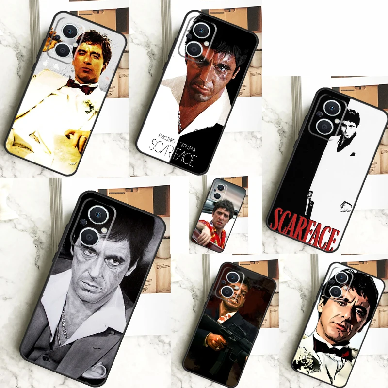 Tony Montana Scarface Al Pacino Case For OPPO Reno 4Z 5Z 8T 10 Pro 11 F 4 6 7 8 5 Lite OPPO Find X6 X5 Pro X2 X3 Lite Cover