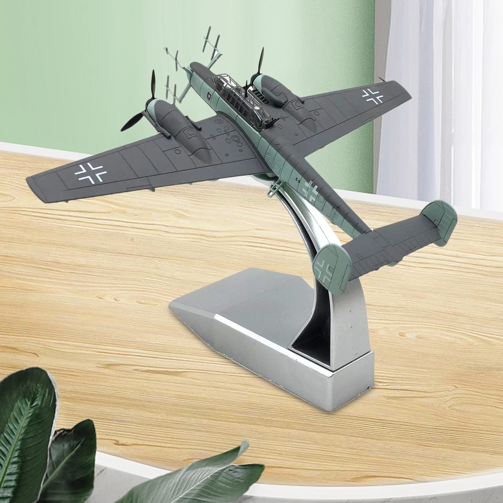 1:100 Scale Alloy Aircraft Fighter with Stand Display Model Airplane Model Plane Diecast Decorative Toys Collection Gift