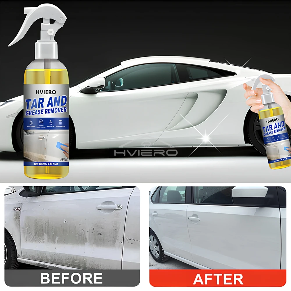 100ml Car Oil Tar Remover Solvents Based Spray Grease Police Degreasers Cleaner Kitchen Home Dilute Dirt Cleaning Polish Paint