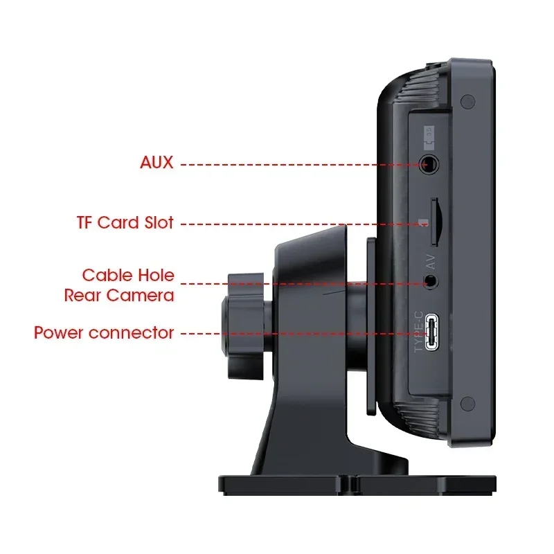 Develuck Universal 10.26\'\' Android Auto Carplay Screen Car Radio Multimedia Video Player Portable MP5 Intelligent System WIFI BT