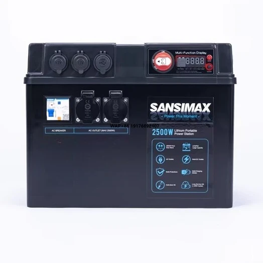 

5Kwh Ac Lithium 12V 150Ah 800 Wats Litieum 5000Litieum Battery Bank Portable Solar Generator 2000W Power Station