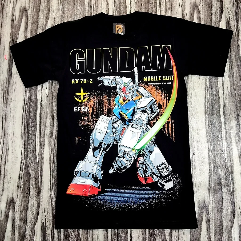 Mobile Suit Gundam Anime RX-78-2 RX-93 RX-0 Printed T-shirt Men's and Women's T-shirt Men's Top Sports T-shirt 2026 Summer New
