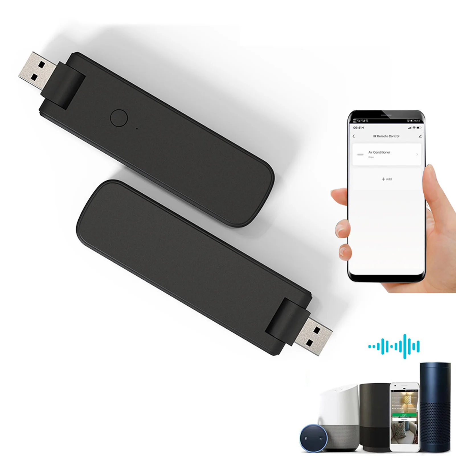 

ИК/РЧ-пульт дистанционного управления USB, ИК/РЧ-пульт с Wi-Fi и голосовым управлением, функция таймера, инфракрасный пульт для дома