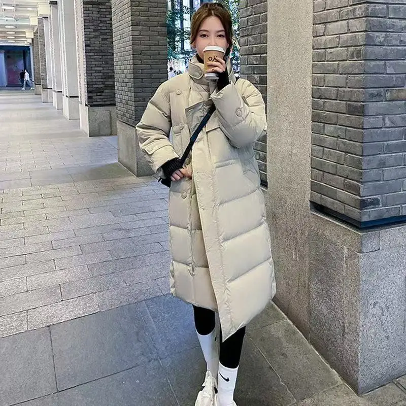 

Новинка 2023 года, женские парки, зимняя куртка, женские повседневные длинные пальто, парки с хлопковой подкладкой, женское повседневное теплое пальто, верхняя одежда