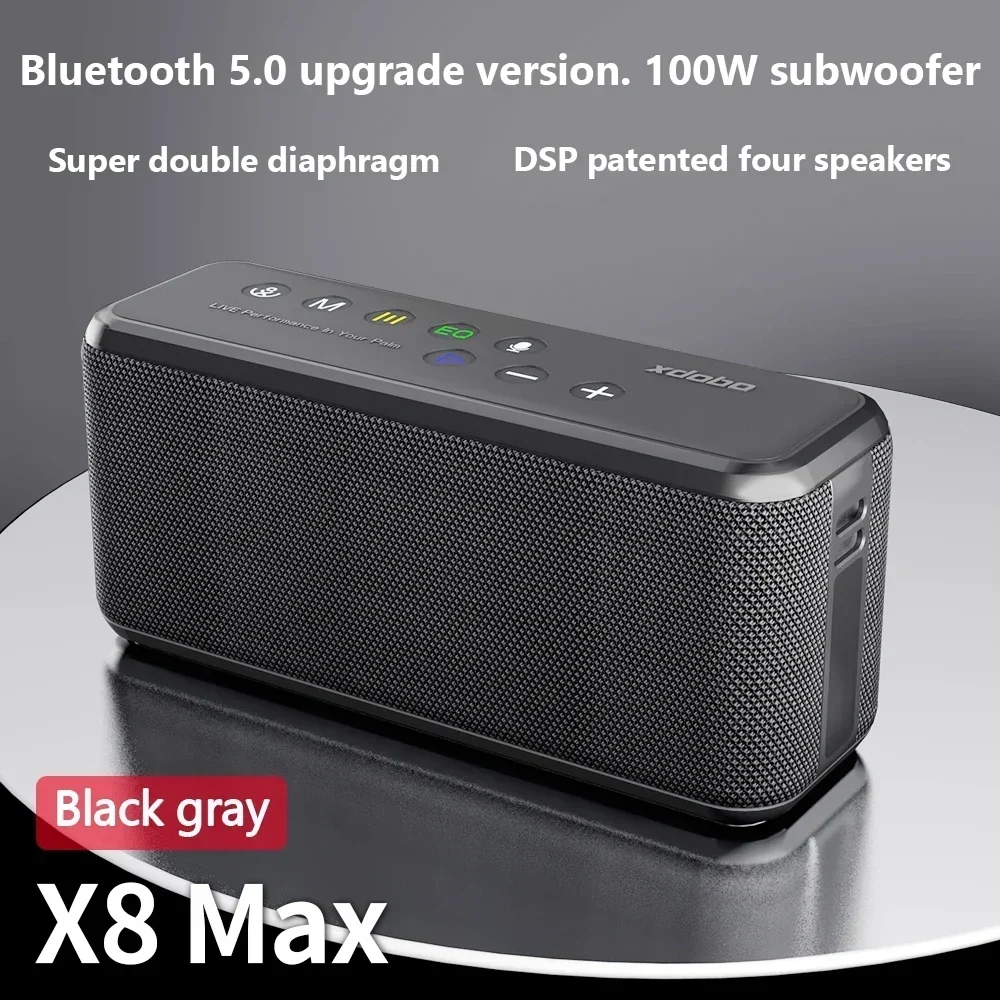 2026 XDOBO X8 Max 100W Speakers Strong Bass Surround Sound Wired And Wireless Home Theater System Audio Speakers For TV