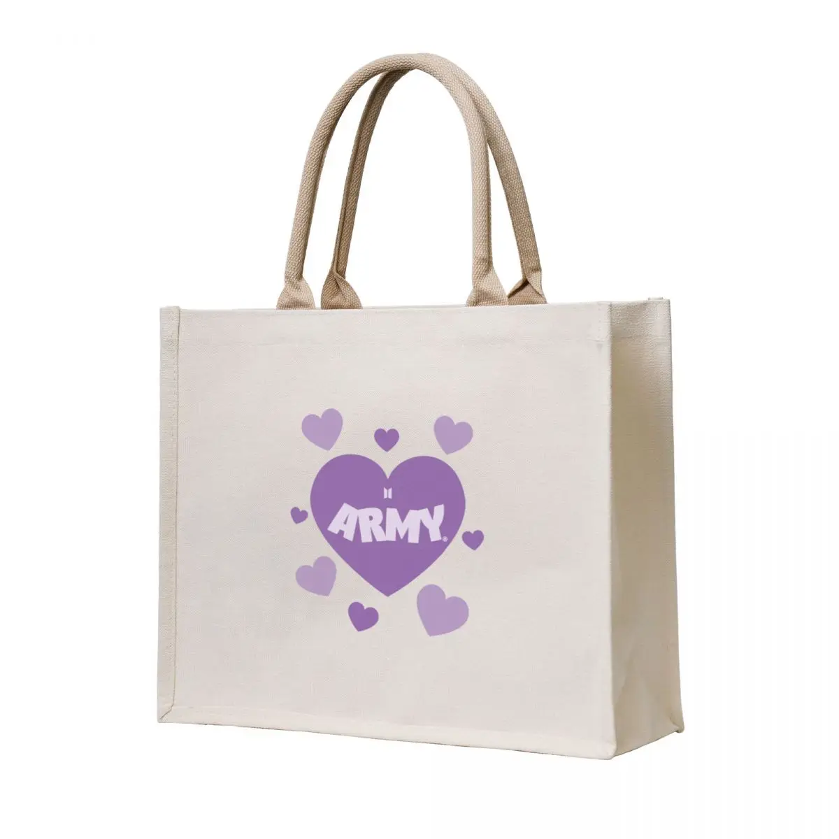 

Purple Heart Army Tote Bag Shopping bags Women's bag tote bag women