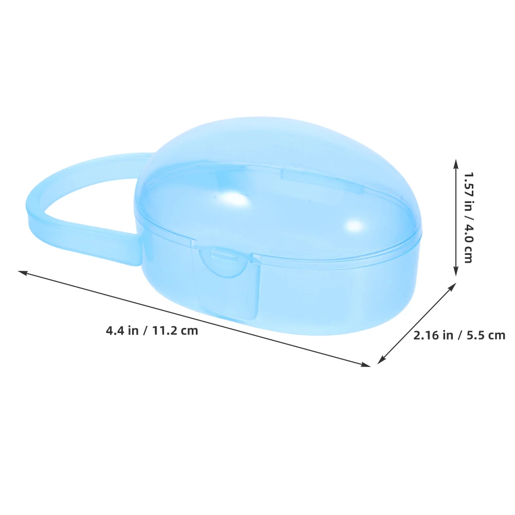 10 stuks fopspeenhouder geval lichtgewicht draagbare babyfopspeen opslagcontainer voor reizen kinderkamer accessoires