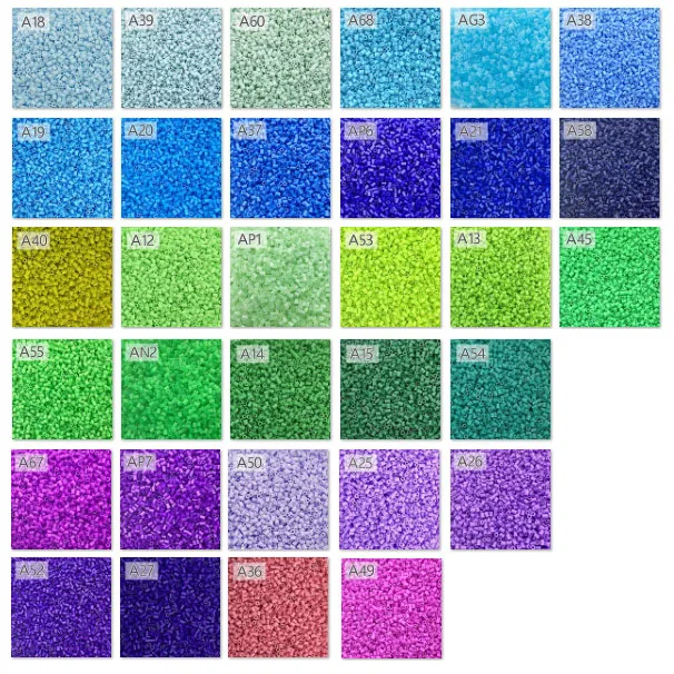 1000PCS/bag 2.6mm Mini Beads Blue green purple Colors Pixel Art Fuse Beads for Kids Gift Hama Beads Diy Puzzles Iron Beads