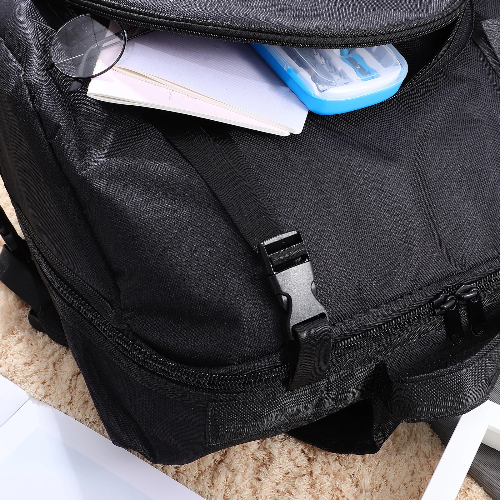 

Accordion Backpack Large Capacity Oxford Cloth Shockproof Practical Adjustable Straps Protect Safety Concert Music Studio School