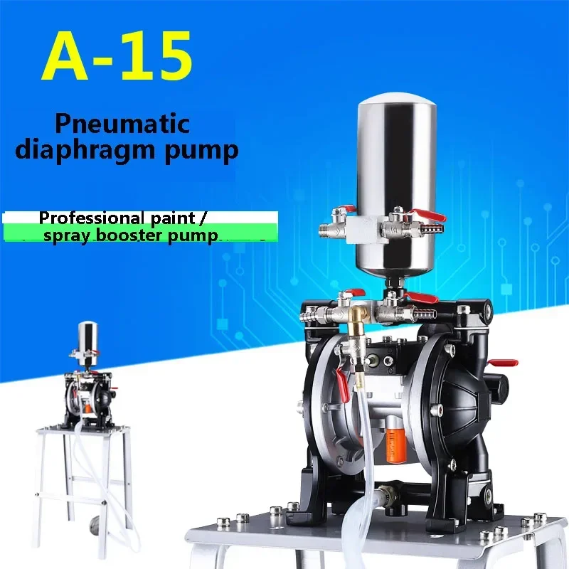Pneumatic Diaphragm Pump Paint  Pressure Feed Spray Gun A-10 Diaphragm Pump A-15 Pump