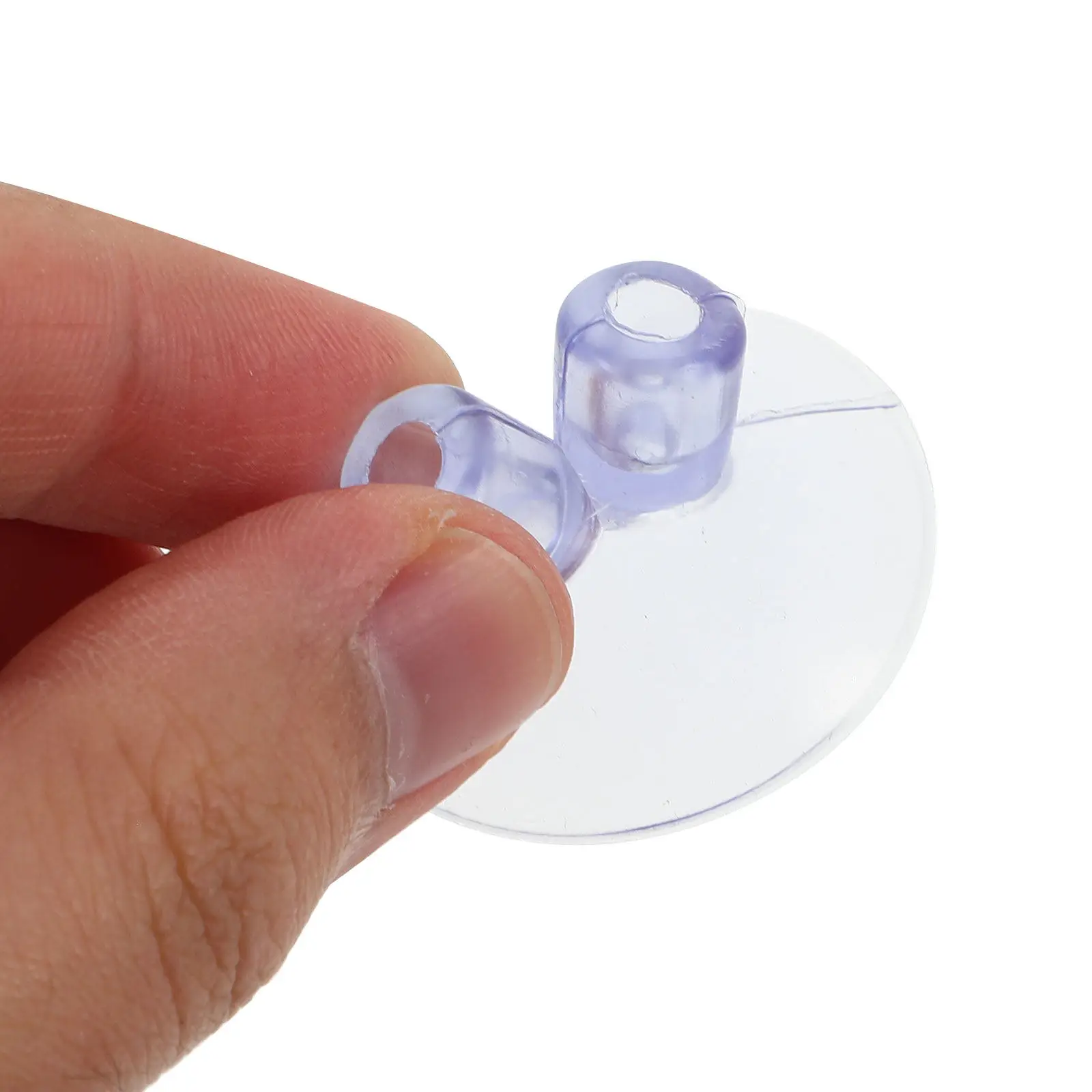 20Pcs Car Flag Suction Cup Pole Holder Transparent Double Hole Mount Heavy Duty Car Truck Rv Window Flagpole Bracket - view 5