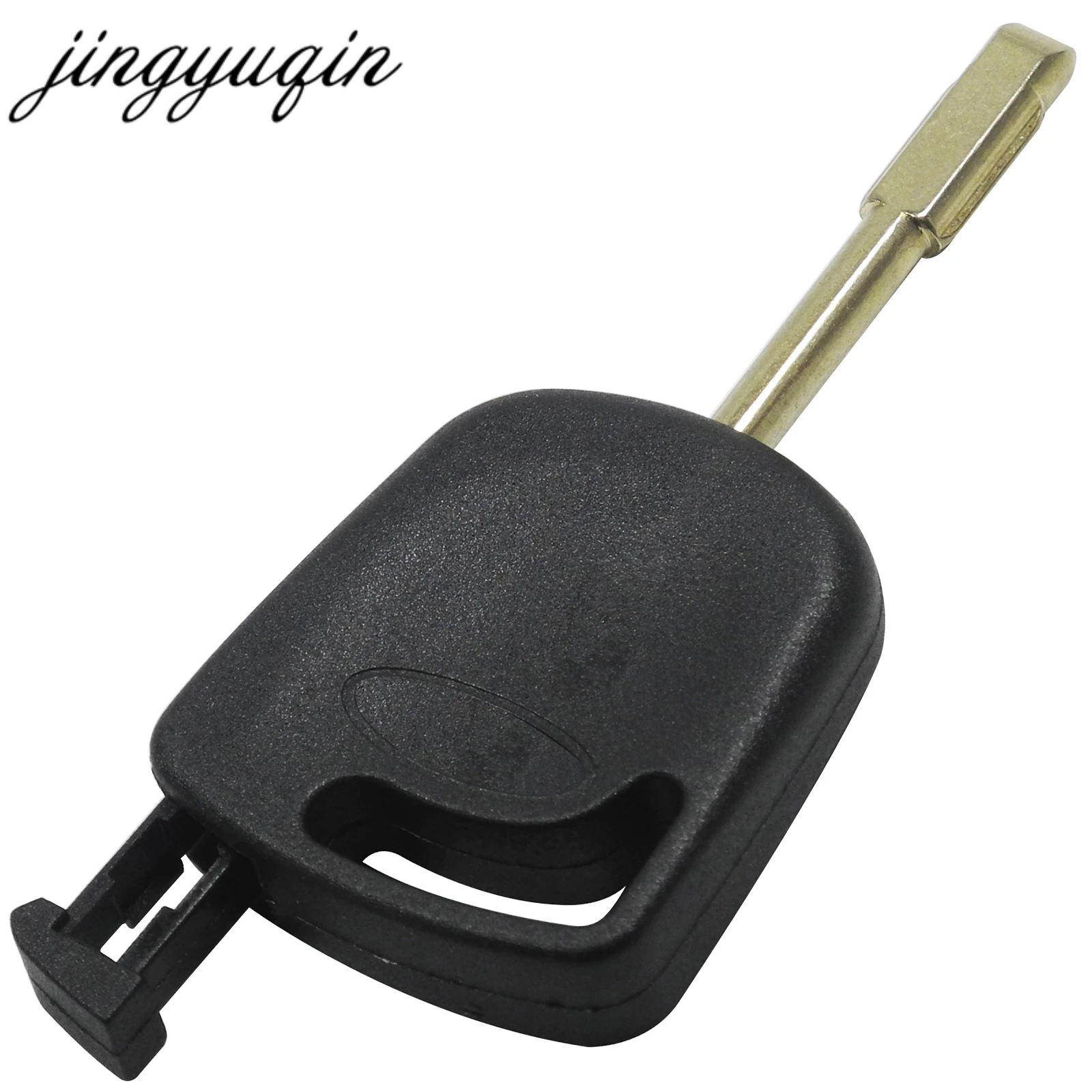 jingyuqin 30Pcs/lot Transponder key Shell Car Key Case For Ford Mondeo Focus Chip Groove