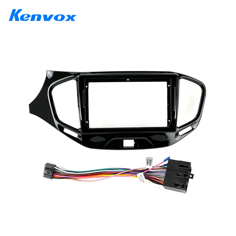 

9 Inch Car Radio Installation Panel Frame For LADA Vesta Cross Sport 2015 - 2020 GPS Navigation Fascia Dashboard Mount Trim Kit