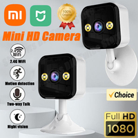 Xiaomi 1080P Wireless Camera Indoor WiFi Monitoring Home Night Vision Network Camera Plug-in Card Night Smart Home Baby Monitor