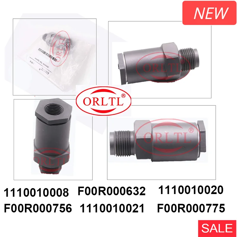 

F00R000632 F00R000756 F00R000775 Common Rail Fuel Pressure Relief Valve 1110010008 1110010020 1110010021 for BOSCH