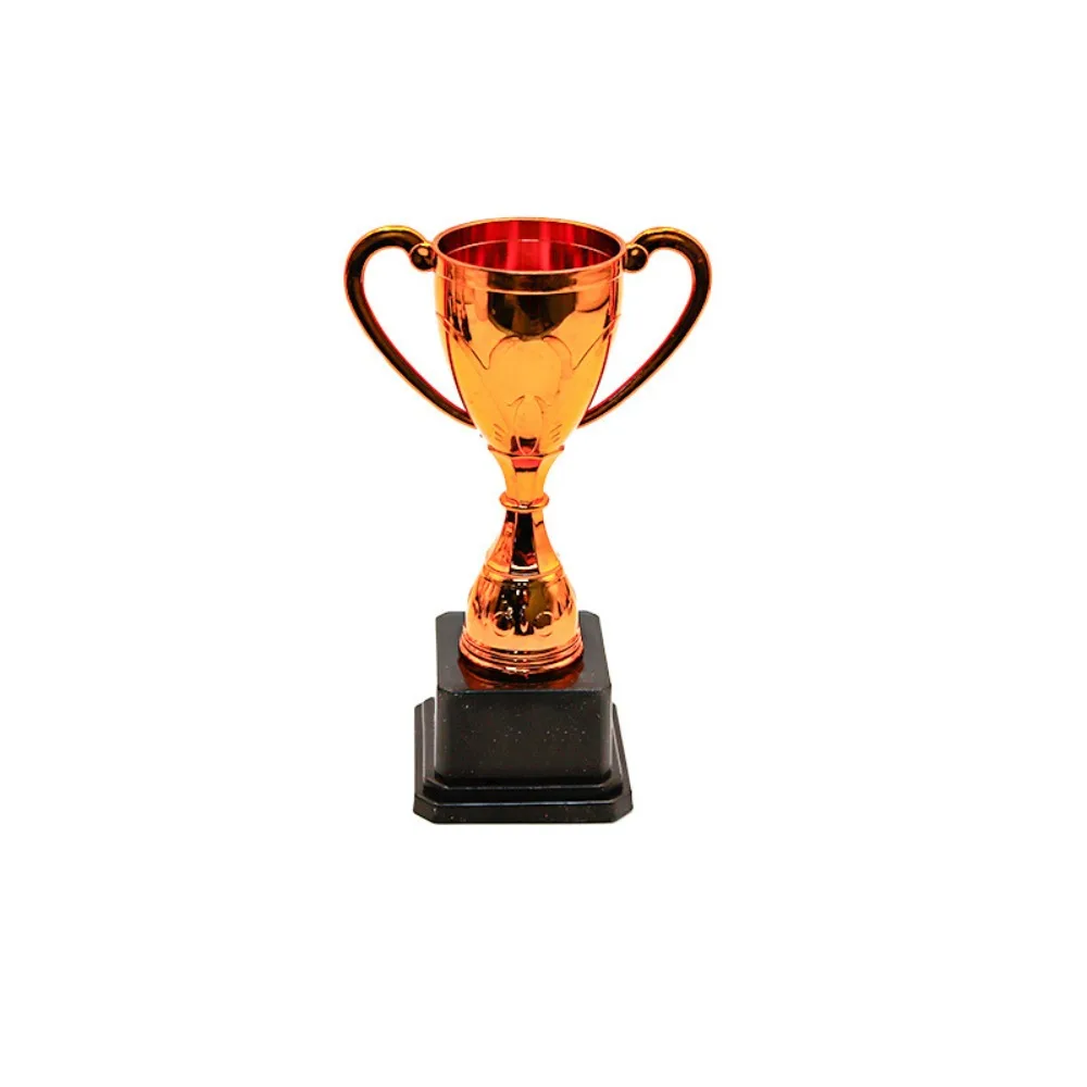 Multi Style Plastic Trophy Small Size Plastic Material Mini Trophy Trophy Model Pentagram Star Award Cup Birthday Parties
