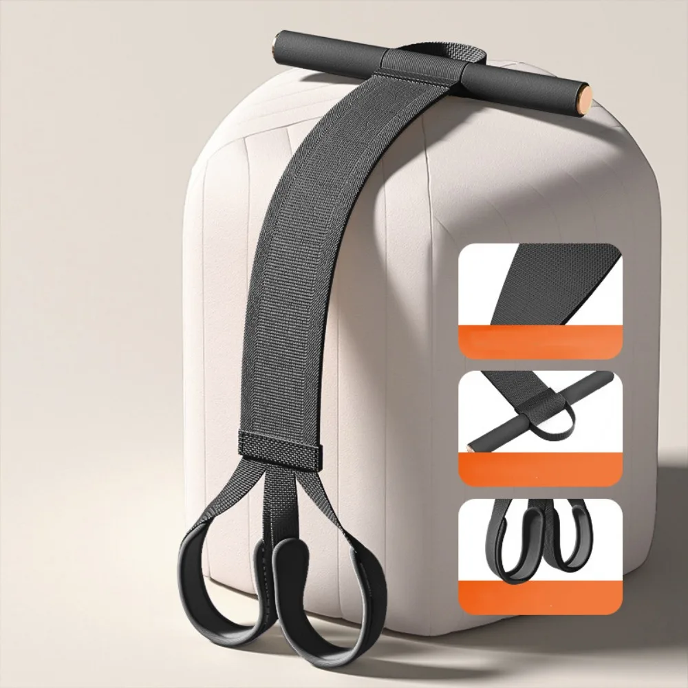 

Elastic Resistance Band with Handles Thicken Anti-Break Ankle Pull Rope Black Latex Resistance Bands Fitness Training