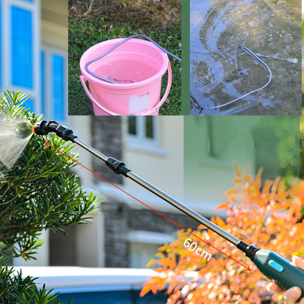 

Indoor Spraying Approx.2 Meters,3 Meters,5 Meters Hose Length Battery Powered Sprayer Adjustable Nozzles Rechargeable Battery