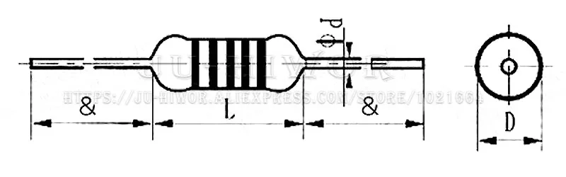 50pcs 0.5W 1/2W 5% Másolópapír fólia Ellenállás 1M 10 22 33 47 51 62 75 82 91 100 220 470 1K 10K 100K 220K 2.2 4.7 22 47 100 470 R programozási nyelv Ohm