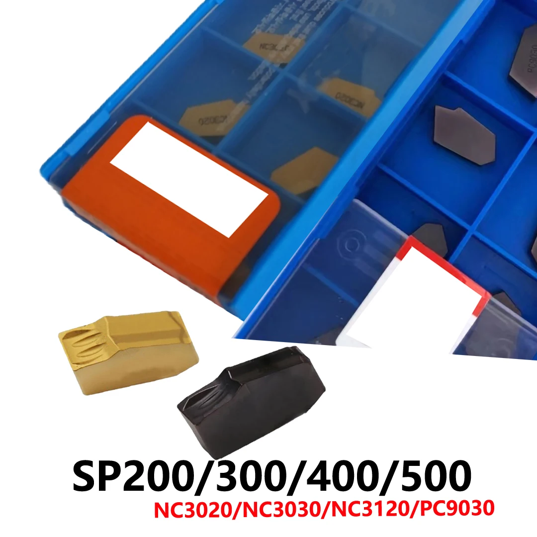 

Оригинальные твердосплавные вставки для инструментов для обработки канавок SP 200 300 400 500 SP200 SP300 SP400 SP500 NC3020 NC3030 NC3120 PC9030 PC5300 H01