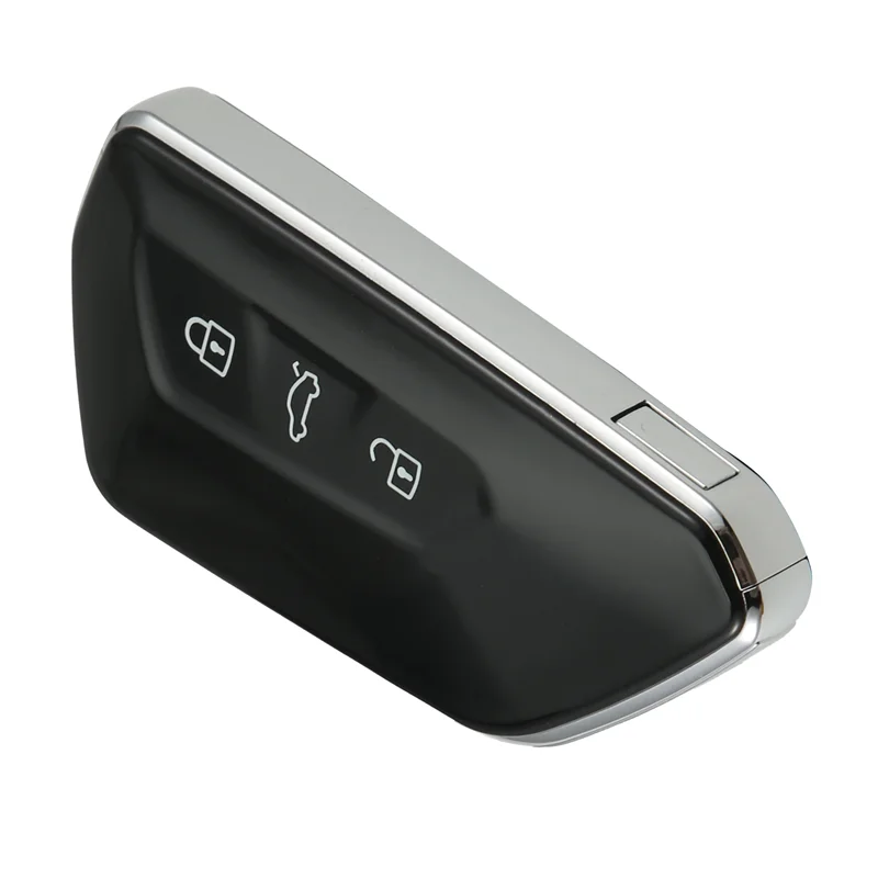 KDZA25 Smart Key Card Case For VW Golf 8 Car 3 Buttons Remote Control Key Shell Remote Control Key Casing