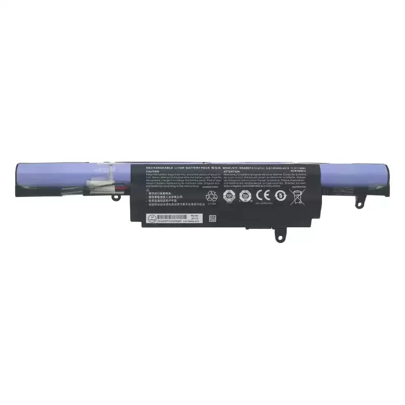 

Аккумулятор для ноутбука 11.1V 48WH W940BAT-3 W940BAT-4 W940BAT-6 6-87-W940S-42F1-P для Clevo W94LS
