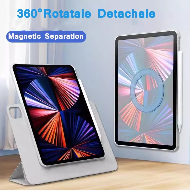 

Separation Magnetic Case for Ipad Pro 12.9 2022 6th M2 10.2 9th 8th 7th Mini 6 2021 Pro 11 2020 2018 10th 10.9 2 Air 5 4 3