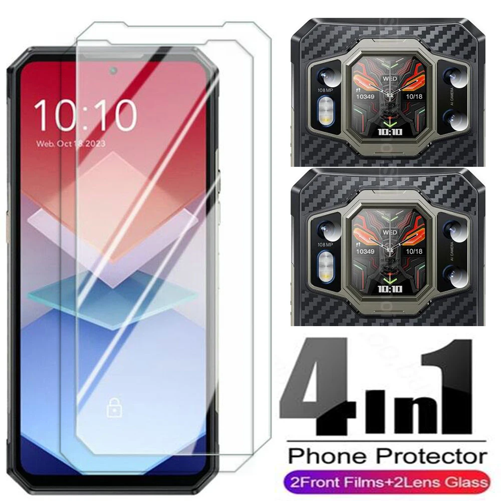 Protective Glass Cover on For Oukitel WP30 Pro Tempered Glass Screen Protector For Oukitel WP30 Pro Tempered Glass Camera Lens