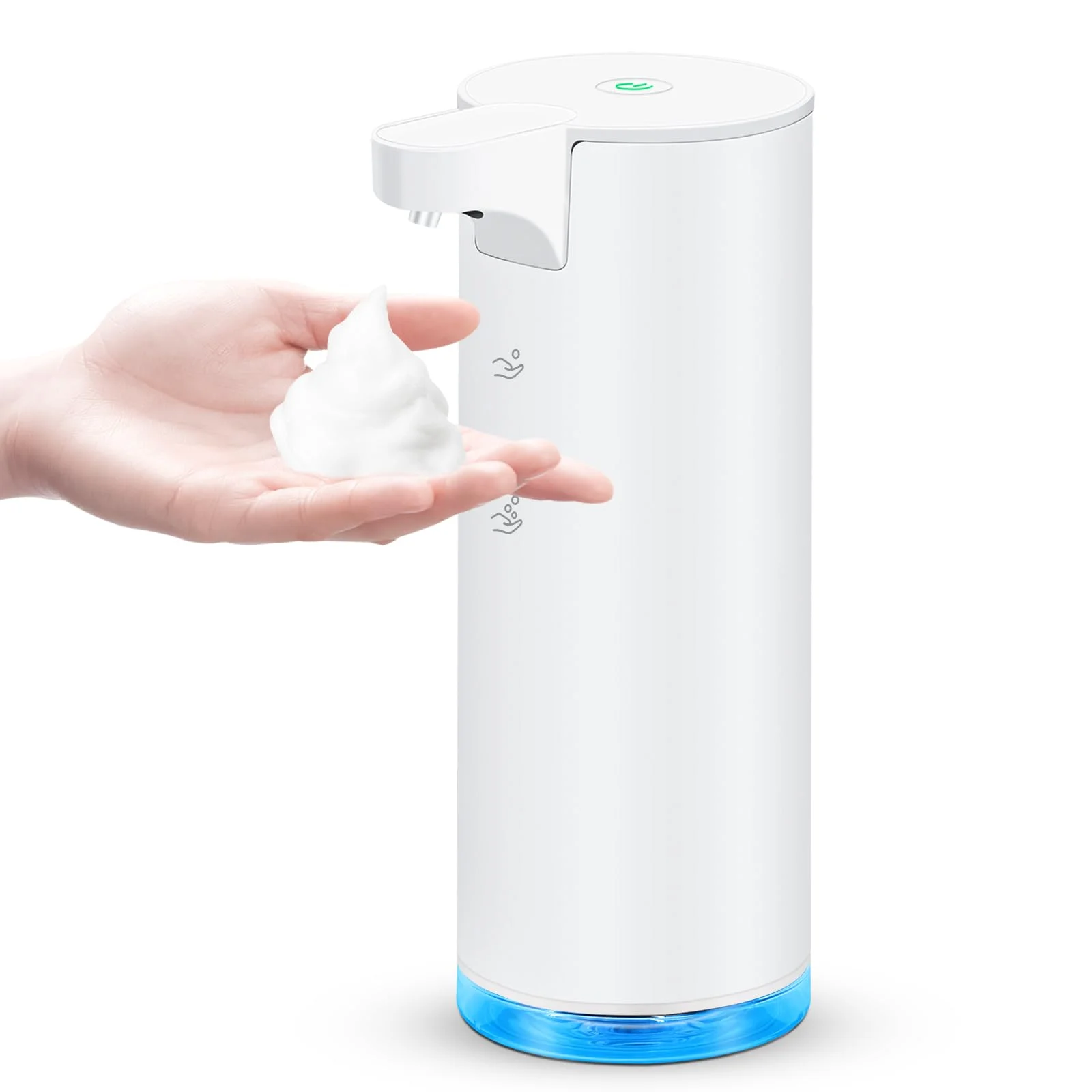 

Modern Simplicity Kitchen Bathroom Smart Hand Wash Dispenser Stainless Steel Hands Automatic Foam Soap Dispenser
