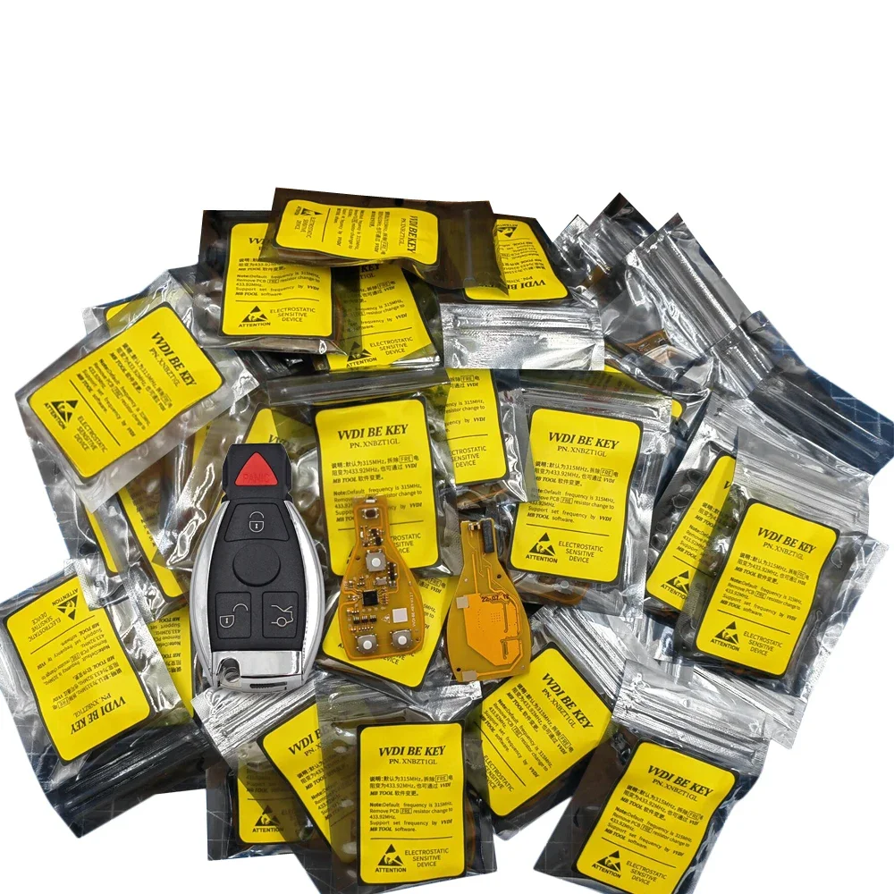 Xhorse VVDI BE Key Pro For Mercedes Benz V3.2 PCB Remote Key Chip Improved Version Smart