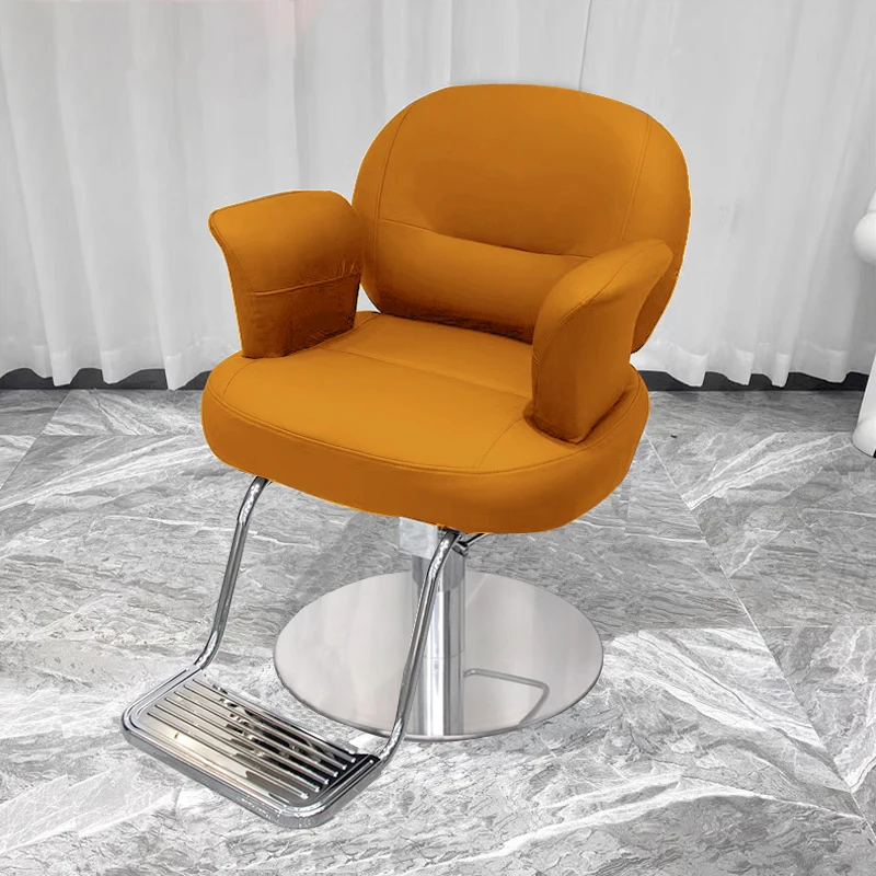 Hydraulic Chair Beauty Salon Furniture Hairdressing Armchairs Saddle Chairs Hair Stylist Professional Barber Sillas Office Spa