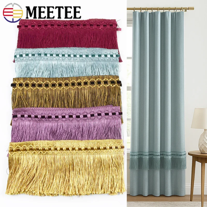 5/10M 10cm Nylon Tassel Fringe Dress Decoration Tassels Lace Trim Tape Sewing Trimming Ribbon