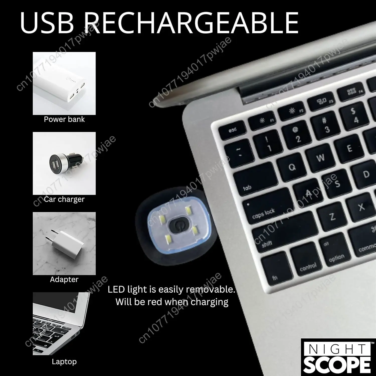 Klassieke oplaadbare LED warme gebreide muts hoofdlamp hoed koplamp voor buitenactiviteiten