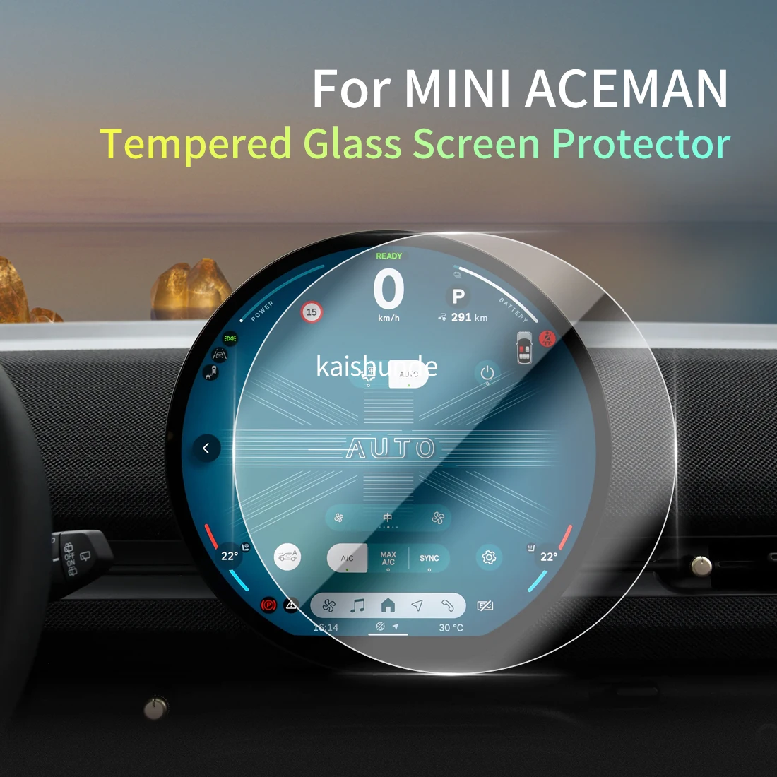 Carplay Screen Protector For SUBARU BMW MINI ACEMAN Tempered Glass Protective Film Car Stickers Automotive Interior Accessories