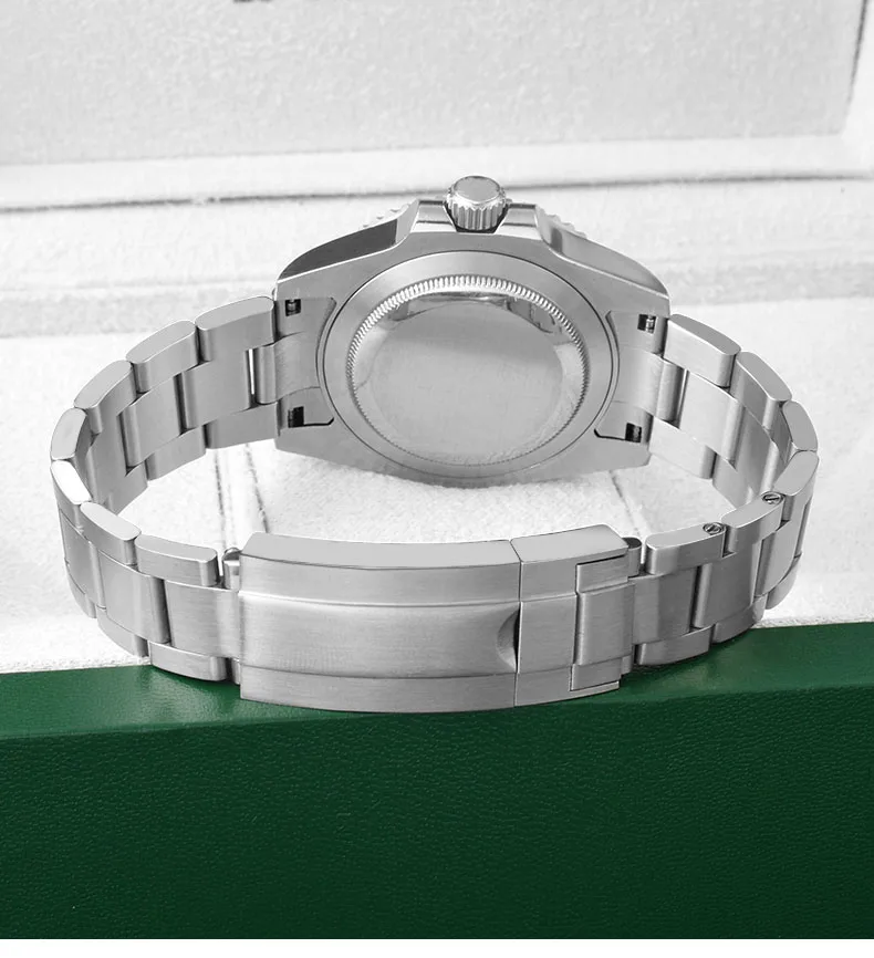 Uhrenarmbänder für Rolex SUBMARINER DAYTONA Yacht-Master GMT Uhrenarmband mit GlideLock-Verschluss Edelstahl-Armband 20mm 21mm – Detail 5