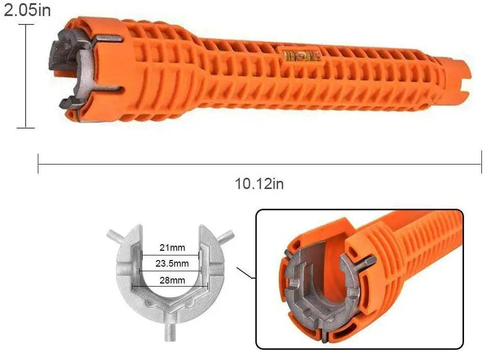 Llave de grifo, instalador de fregadero, tazón de inodoro, lavabo, baño, cocina, fontanería, más Herramientas de reparación e instalación