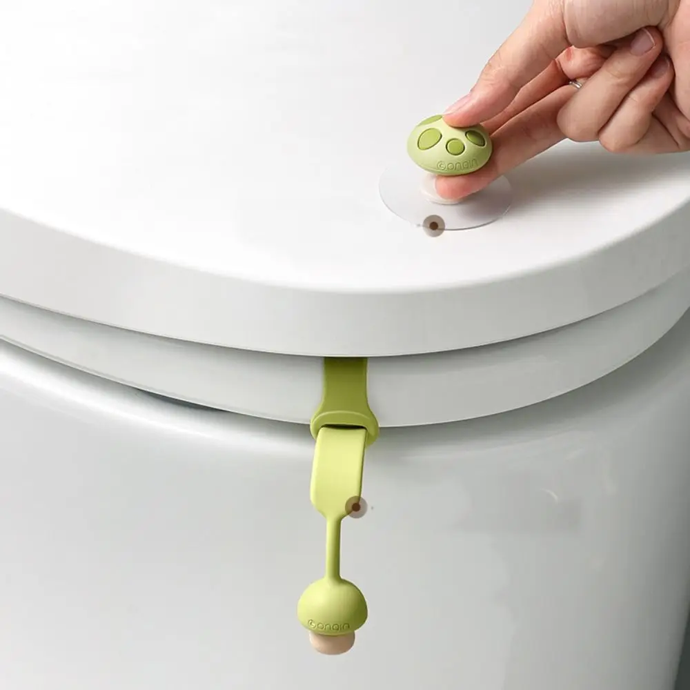 Poignée de couvercle de toilette portable en forme de pièce plus lente pour éviter de toucher, outil de livres Closestool, poignée de siège de toilette, lève-couvercle, dispositif de levage