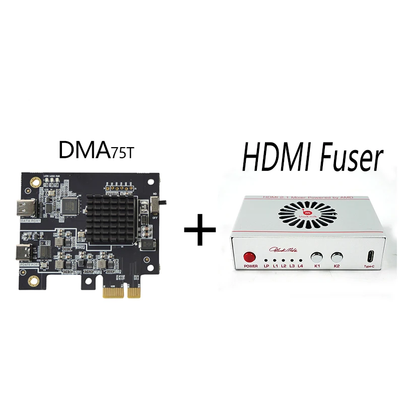 DMA Borad 75t Mini Hdmi Fuser Video Blender Набор DMA-карта Доступ к прямой памяти