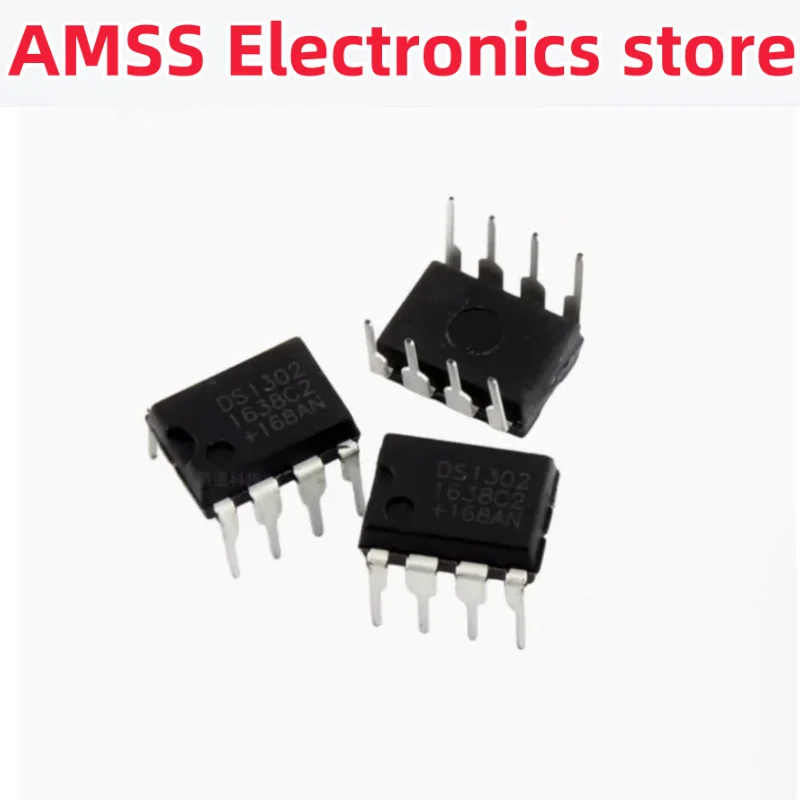 AMSS 10PCs ds1302n ds1302 1302n 1302 dip-8 dip8 new amplifier chip good quality chipset charge timekeeping