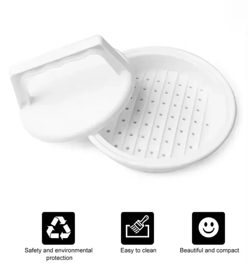 البلاستيك برغر الصحافة متعددة الاستخدام قالب اللحوم صانع باتي أداة المطبخ همبرغر الضغط رغيف اللحم عموم أدوات الطبخ #5