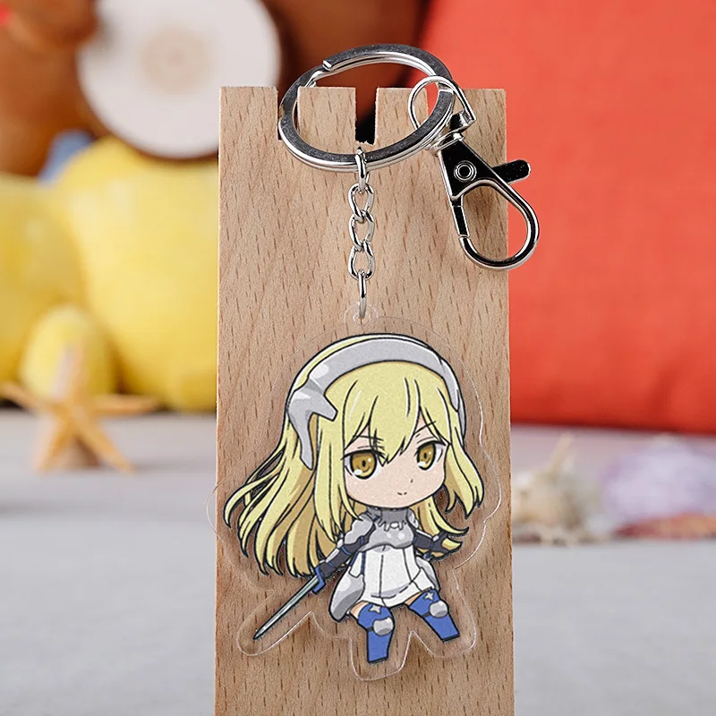 1pc Is It Wrong to Try to Pick Up Girls in a Dungeon Hestia Keyrings Keychain