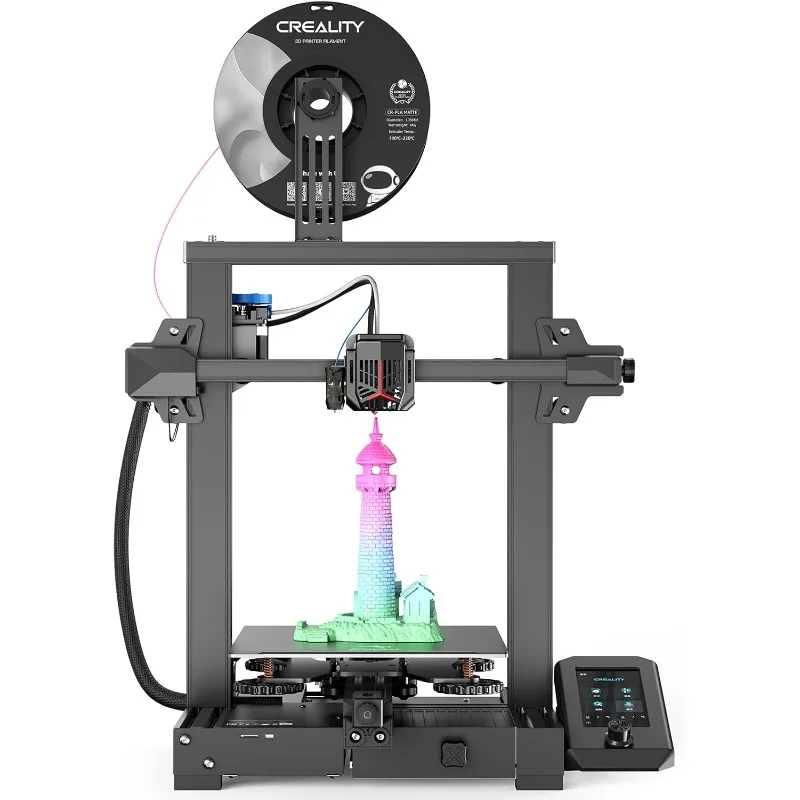 Ender 3 V2 Neo 3D Printer with CR Touch Auto-leveling PC Spring Steel Stage All-Metal Extruder 95% Pre-loaded 3D Printer