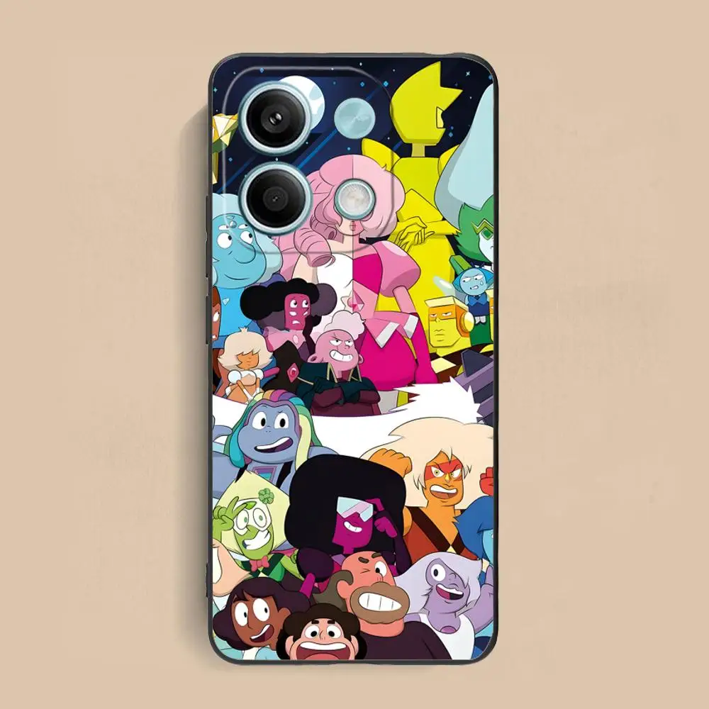 Custodia per cellulare Steven Universe per Xiaomi Redmi Note 14 13 12 11 A5 3 2 1 Pro Plus 4G 5G Cellulari protettivi a colori graziosi
