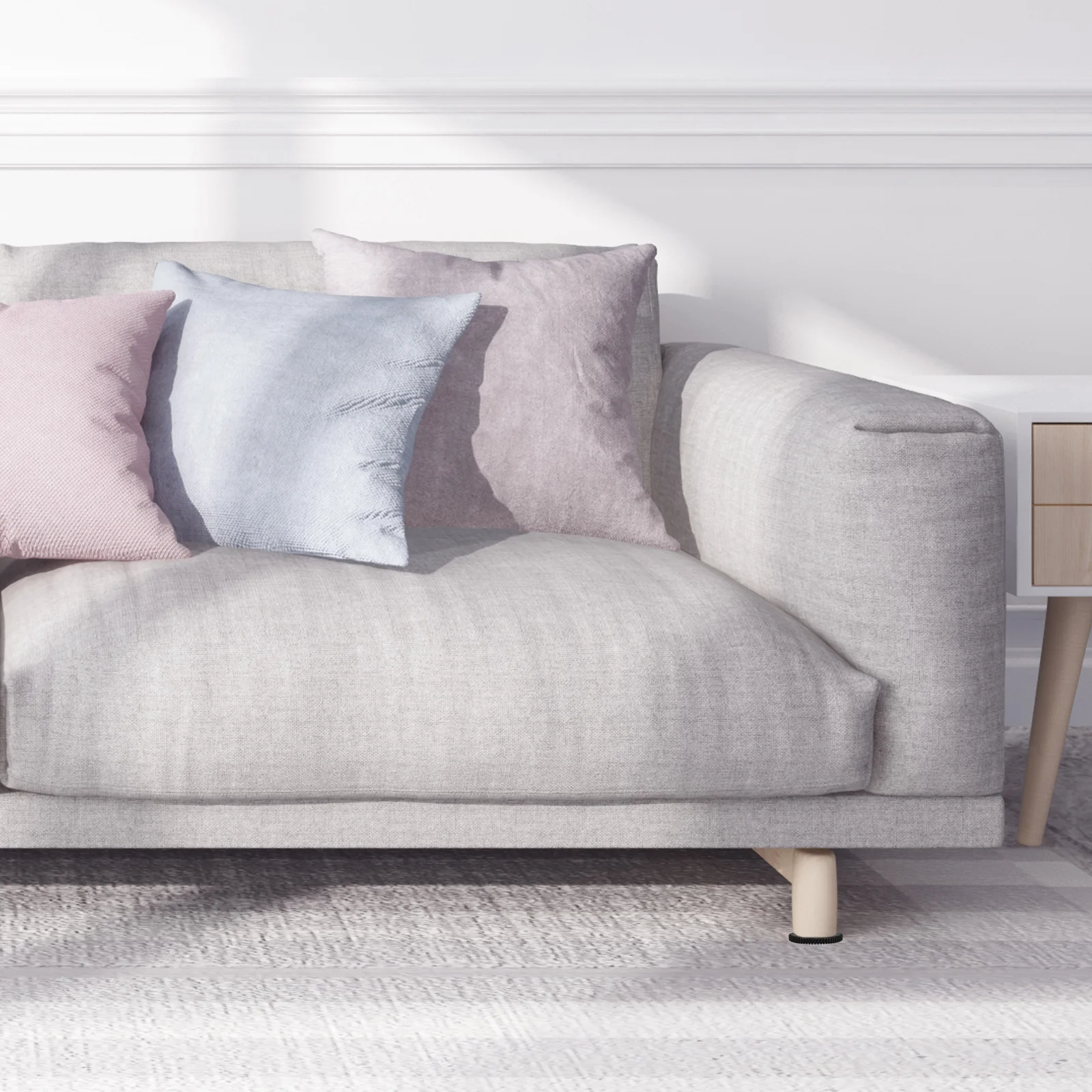 

2Pcs Adjustable M10 Anti-Vibration Multifunction Foot Pads Treadmill Leveling Feet Furniture Stability Floor Protectors