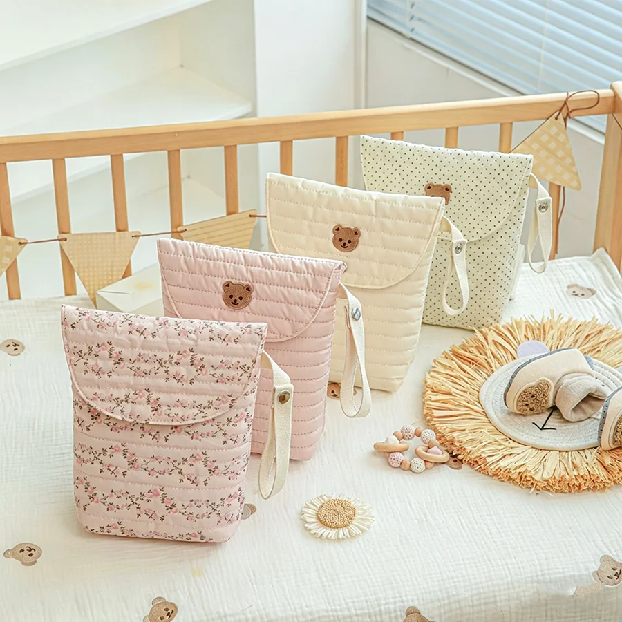 Baby Diaper Storage Bag Portable Diaper Organizer For Baby Clothes, Diapers, Wet Wipes, Outdoorsbaby Shower Family De