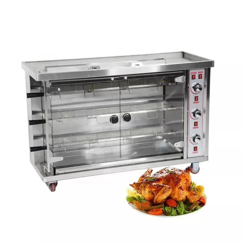 Commercial Gas Chicken Grill Shop Grill Hot Sale Electric Grill Shop Rotary and Gas Bake