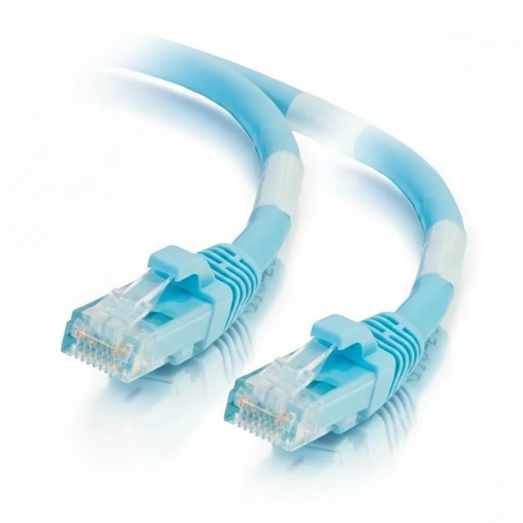 C2G 757120007661 كابل تصحيح شبكة إيثرنت CAT6a بطول 10 أقدام - بدون عقبة - غير محمي (UTP) - 1x RJ-45 ذكر - 1x - مستعمل جديد